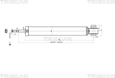 Triscan 8705 29208 - Ammortizzatore autozon.pro