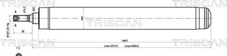 Triscan 8705 24101 - Ammortizzatore autozon.pro