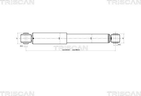 Triscan 8705 24202 - Ammortizzatore autozon.pro