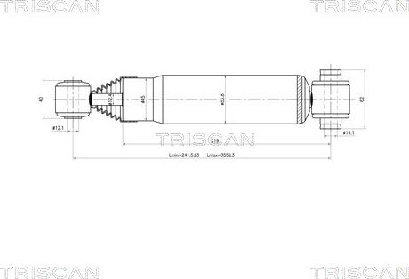 Triscan 8705 28201 - Ammortizzatore autozon.pro