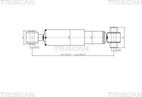 Triscan 8705 28203 - Ammortizzatore autozon.pro