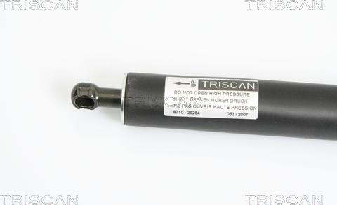 Triscan 8710 29264 - Ammortizatore pneumatico, Cofano bagagli / vano carico autozon.pro