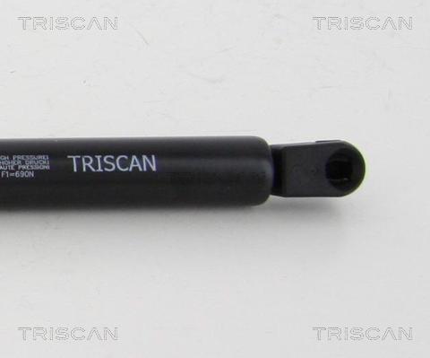 Triscan 8710 292027 - Ammortizatore pneumatico, Cofano bagagli / vano carico autozon.pro