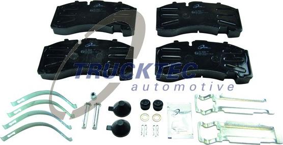 Trucktec Automotive 90.35.011 - Kit pastiglie freno, Freno a disco autozon.pro