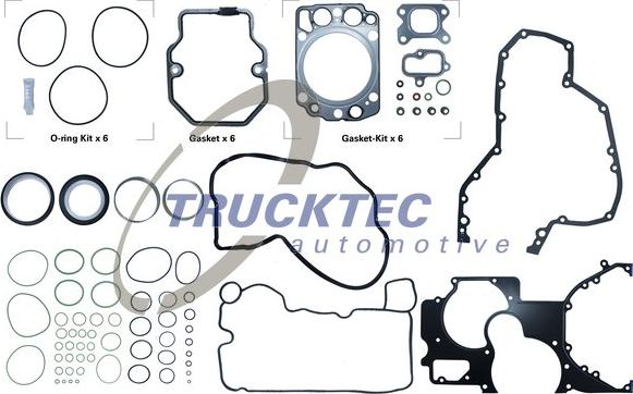 Trucktec Automotive 05.10.031 - Kit guarnizioni, Testata autozon.pro