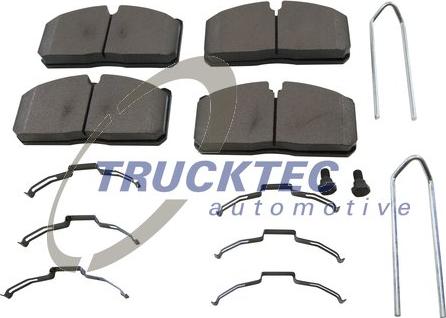 Trucktec Automotive 05.35.040 - Kit pastiglie freno, Freno a disco autozon.pro