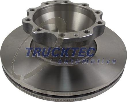 Trucktec Automotive 05.35.038 - Discofreno autozon.pro