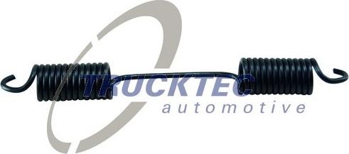 Trucktec Automotive 01.67.074 - Molla, Ganascia freno autozon.pro