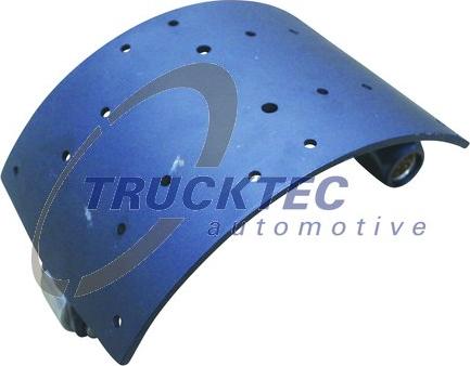 Trucktec Automotive 01.35.822 - Ganascia freno autozon.pro