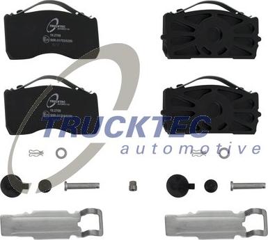 Trucktec Automotive 01.35.243 - Kit pastiglie freno, Freno a disco autozon.pro