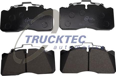 Trucktec Automotive 01.35.253 - Kit pastiglie freno, Freno a disco autozon.pro