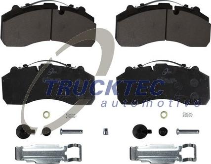 Trucktec Automotive 01.35.211 - Kit pastiglie freno, Freno a disco autozon.pro