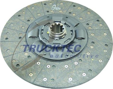 Trucktec Automotive 01.23.123 - Disco frizione autozon.pro