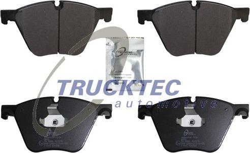 Trucktec Automotive 08.34.190 - Kit pastiglie freno, Freno a disco autozon.pro