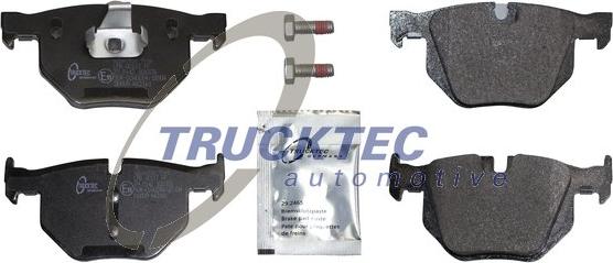 Trucktec Automotive 08.34.193 - Kit pastiglie freno, Freno a disco autozon.pro