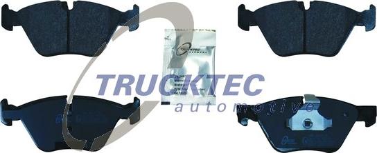 Trucktec Automotive 08.34.192 - Kit pastiglie freno, Freno a disco autozon.pro