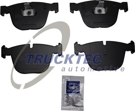 Trucktec Automotive 08.34.156 - Kit pastiglie freno, Freno a disco autozon.pro