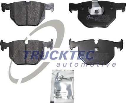 Trucktec Automotive 08.34.105 - Kit pastiglie freno, Freno a disco autozon.pro