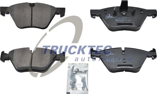 Trucktec Automotive 08.34.110 - Kit pastiglie freno, Freno a disco autozon.pro