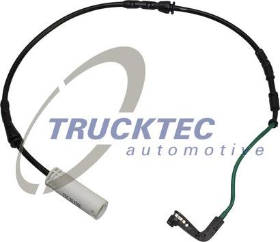 Trucktec Automotive 08.34.129 - Contatto segnalazione, Usura past. freno / mat. d'attrito autozon.pro