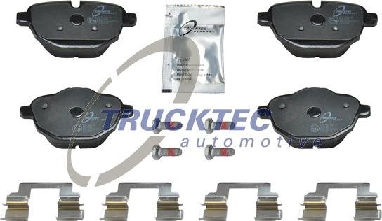 Trucktec Automotive 08.35.049 - Kit pastiglie freno, Freno a disco autozon.pro