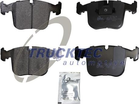 Trucktec Automotive 08.35.044 - Kit pastiglie freno, Freno a disco autozon.pro