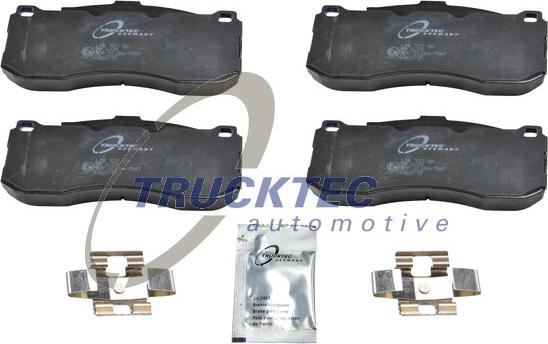 Trucktec Automotive 08.35.042 - Kit pastiglie freno, Freno a disco autozon.pro