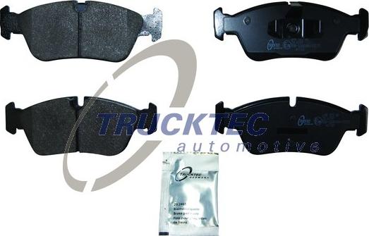 Trucktec Automotive 08.35.047 - Kit pastiglie freno, Freno a disco autozon.pro