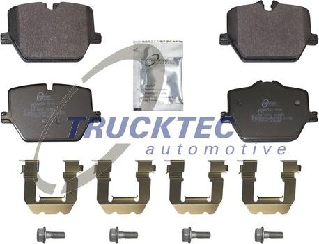 Trucktec Automotive 08.35.247 - Kit pastiglie freno, Freno a disco autozon.pro