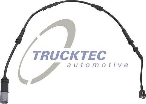 Trucktec Automotive 08.35.266 - Contatto segnalazione, Usura past. freno / mat. d'attrito autozon.pro