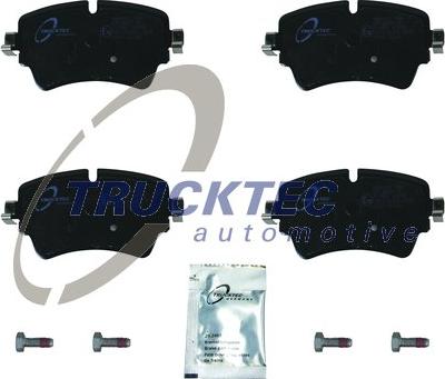 Trucktec Automotive 08.35.201 - Kit pastiglie freno, Freno a disco autozon.pro