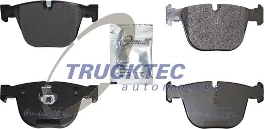 Trucktec Automotive 08.35.202 - Kit pastiglie freno, Freno a disco autozon.pro