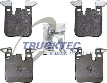 Trucktec Automotive 08.35.223 - Kit pastiglie freno, Freno a disco autozon.pro