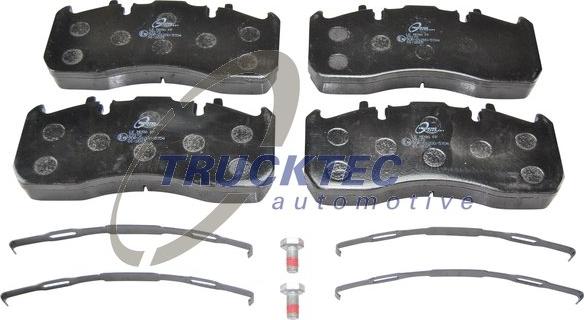 Trucktec Automotive 03.35.040 - Kit pastiglie freno, Freno a disco autozon.pro