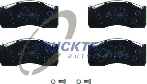 Trucktec Automotive 03.35.039 - Kit pastiglie freno, Freno a disco autozon.pro