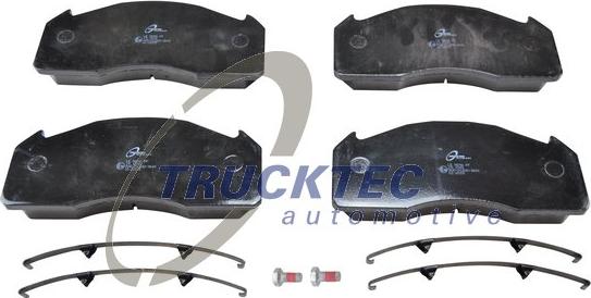 Trucktec Automotive 03.35.033 - Kit pastiglie freno, Freno a disco autozon.pro