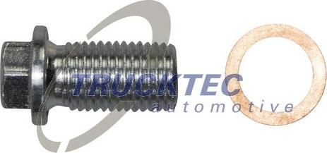 Trucktec Automotive 02.43.264 - Vite di chiusura, vaschetta dell'olio autozon.pro