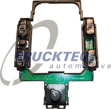 Trucktec Automotive 02.42.334 - Interruttore, Alzacristallo autozon.pro