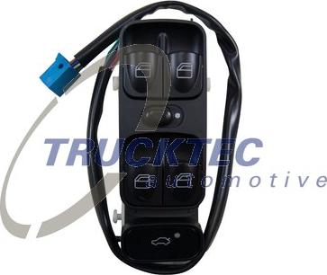 Trucktec Automotive 02.58.398 - Interruttore, Alzacristallo autozon.pro