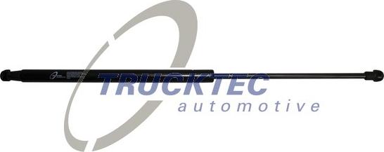 Trucktec Automotive 02.60.554 - Ammortizatore pneumatico, Cofano bagagli / vano carico autozon.pro