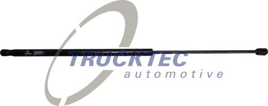 Trucktec Automotive 02.60.558 - Ammortizzatore pneumatico, Cofano motore autozon.pro