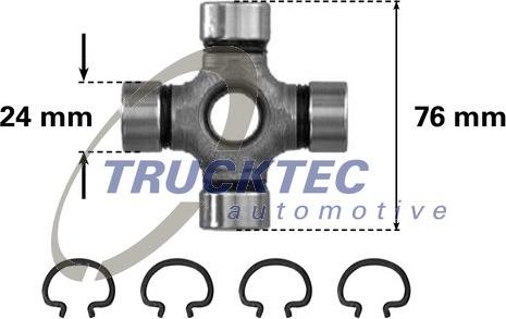 Trucktec Automotive 02.34.004 - Giunto, Albero longitudinale autozon.pro