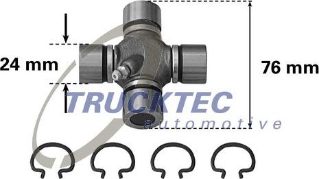 Trucktec Automotive 02.34.017 - Giunto, Albero longitudinale autozon.pro