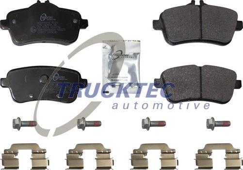 Trucktec Automotive 02.35.496 - Kit pastiglie freno, Freno a disco autozon.pro