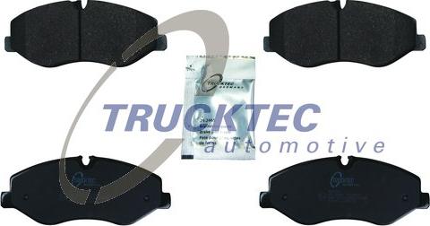 Trucktec Automotive 02.35.497 - Kit pastiglie freno, Freno a disco autozon.pro