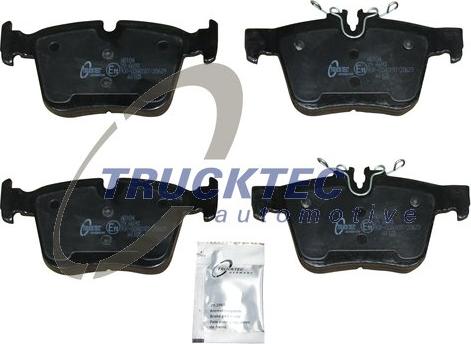 Trucktec Automotive 02.35.465 - Kit pastiglie freno, Freno a disco autozon.pro