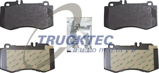 Trucktec Automotive 02.35.481 - Kit pastiglie freno, Freno a disco autozon.pro