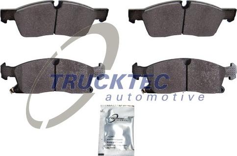 Trucktec Automotive 02.35.436 - Kit pastiglie freno, Freno a disco autozon.pro