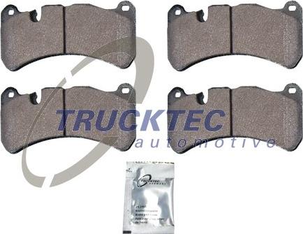 Trucktec Automotive 02.35.429 - Kit pastiglie freno, Freno a disco autozon.pro