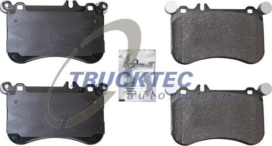 Trucktec Automotive 02.35.565 - Kit pastiglie freno, Freno a disco autozon.pro